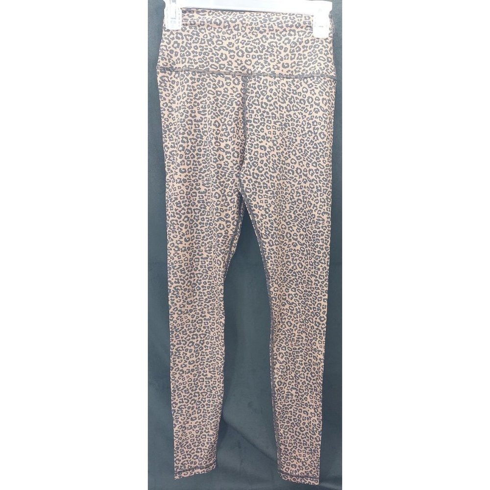 Carovia S Womens Leopard Sports Leggings -H7